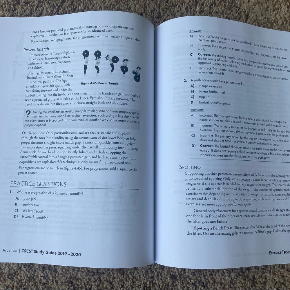 CSCS Study Guide Book - Picture 2 of 2